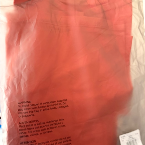 Essentials Vibrant Coral Short Sleeve Tee - Picture 7 of 10